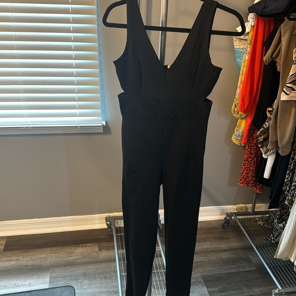 Black romper perfect for night out